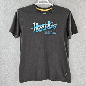 Howler Bros T Shirt Mens Medium Gray Logo Spellout Graphic Crew Neck Monkey Tag